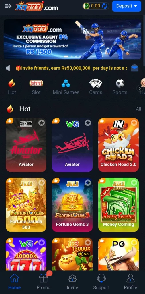 XQ777 Game