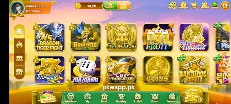 Win PKR 777 Game